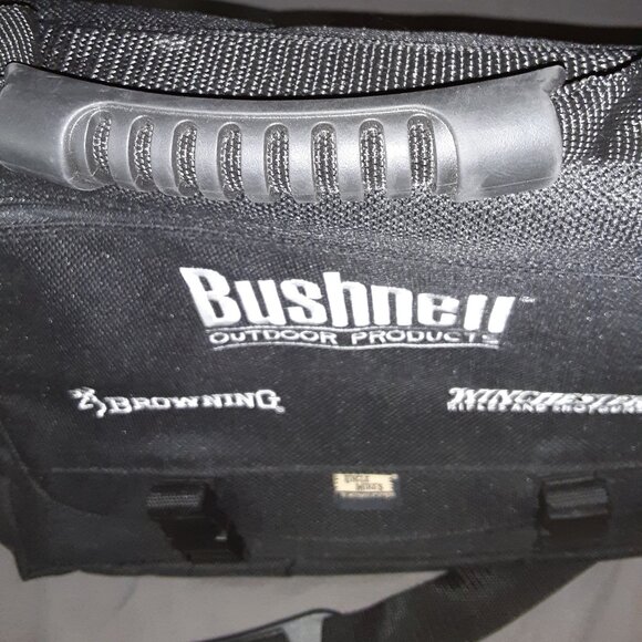 Like New-Tough Brief Case / Book Bag * Uncle Mike's Black or Bushnell * Cordura - Picture 2 of 13